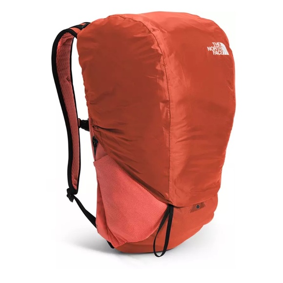 The North Face Basin 24 Blue Backpack School Hiking Travel Day Pack ORANGE NWT - Picture 7 of 7